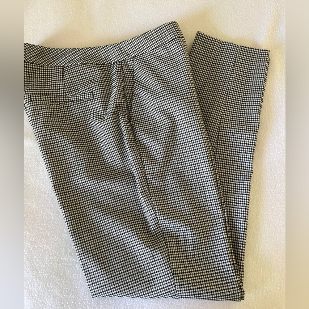 Halogen Black & White Houndstooth Dress Pants